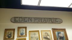 Eden Prairie Depot Sign